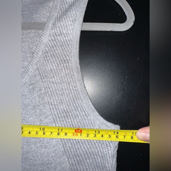 Athleta River Rib Gray Merino Wool Sweater Dress Size Small NWOT - Picture 7 of 9